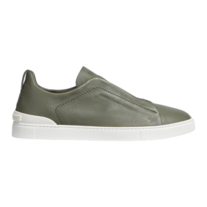 Zegna Triple Stitch Suede Sneakers