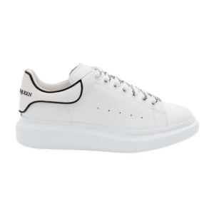 Alexander Mcqueen Oversized – White Black Trim