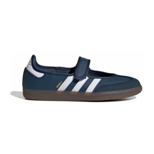 Adidas Samba Jane Shoes Crew Navy / Cloud White / Gold Metallic